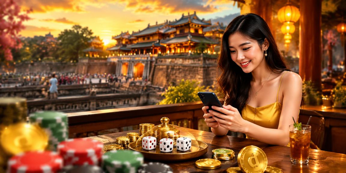 Người chơi xem xét điều khoản dịch vụ tại quán cà phê Huế