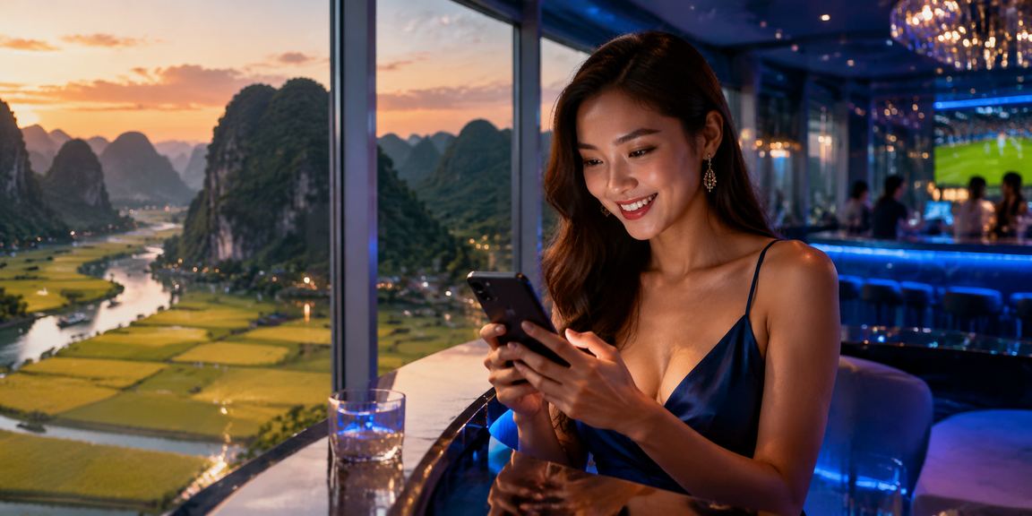 Người dùng tại Ninh Bình sử dụng điện thoại tham gia xổ số và casino trực tuyến